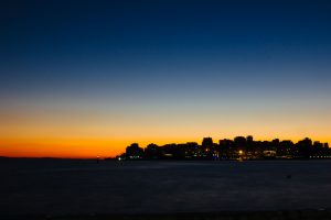 saranda sunset