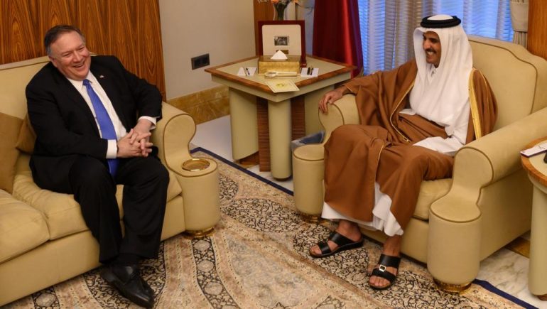 Pompeo në Katar për thellimin e dialogut strategjik mes dy vendeve 580 1