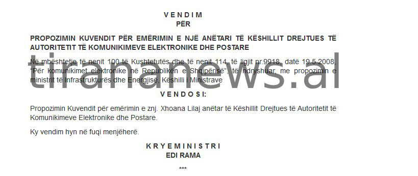 vendimi