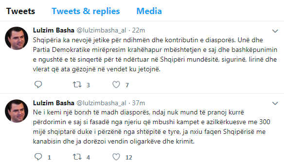 Rama e ftoi në Samitin e Diasporës, Basha: S'e pranoj kurrë, përzuri 300 mijë shqiptarë nga Shqipëria 1 basha1 1