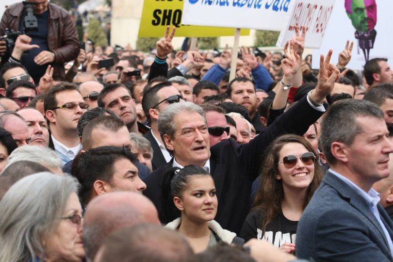 Berisha: Protesta e opozitës për jetë a vdekje berisha 4