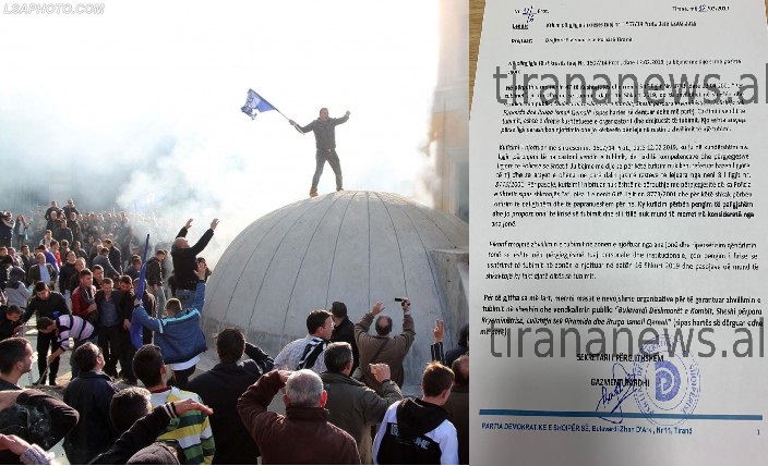 Protesta / Zbulohet kërkesa e PD drejtuar policisë: Është nën përgjegjësinë tuaj personale dhe institucionale çdo pengim demet nga Protesta e PD 4