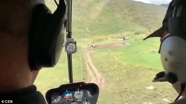 Rrëzohet një helikopter, kamerat filmojnë ngjarjen (VIDEO) heli