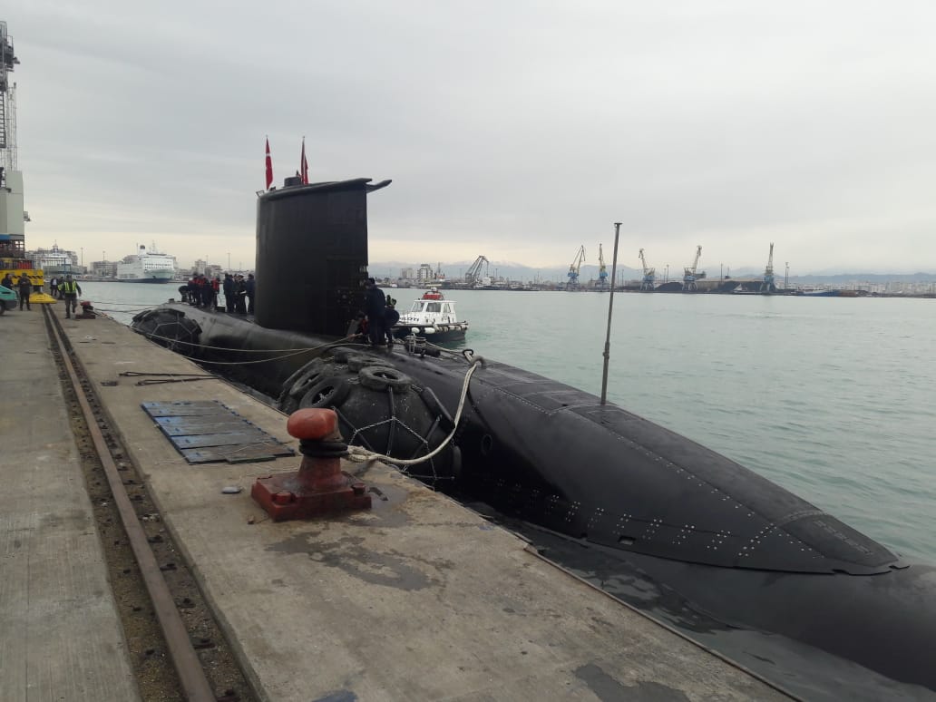 Greqia lajmëron zgjerim të kufijve detar, në Durrës mbërrin nëndetësja turke TCG Prevezë 3 2 20