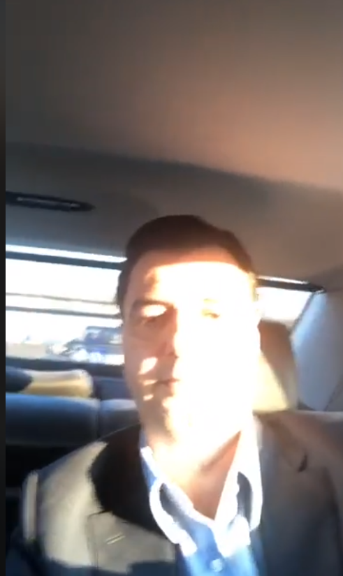 Basha video-selfie në autostradë, zbulon padashje Benzin luksoz 1 Basha
