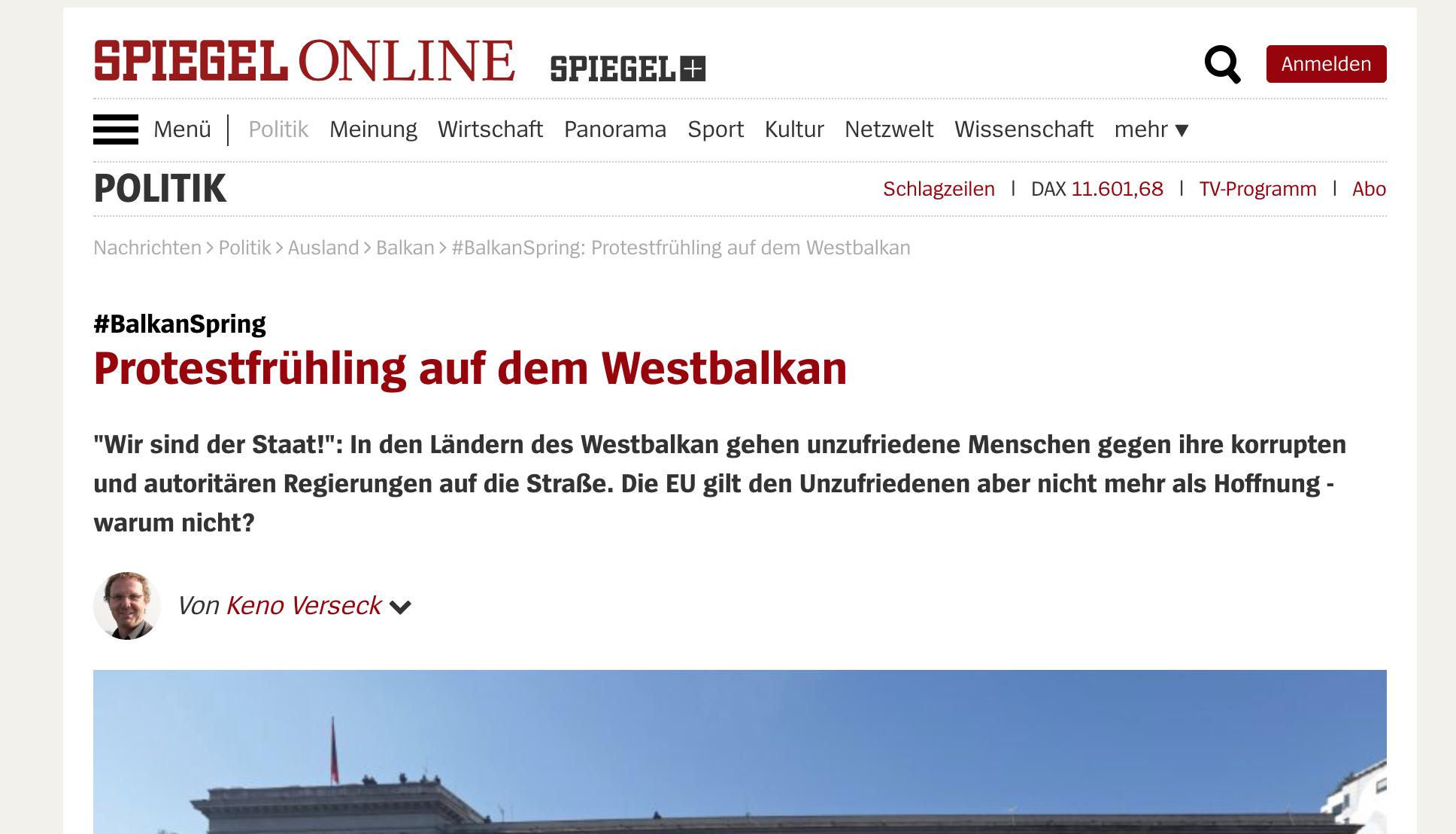 ‘Pranvera ballkanike’/ Der Spiegel: BE nuk shikohet më si shpresë për të pakënaqurit Screen Shot 2019 03 03 at 11.55.28 AM