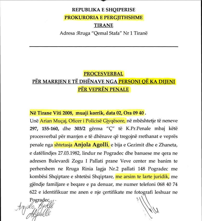 DOKUMENTET/ Dëshmia që tregon se kush qëndronte pas Gërdecit 2 faksimile2 1