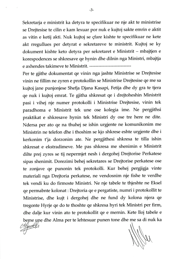 DOKUMENTET/ Dëshmia që tregon se kush qëndronte pas Gërdecit 4 faksimile4 2
