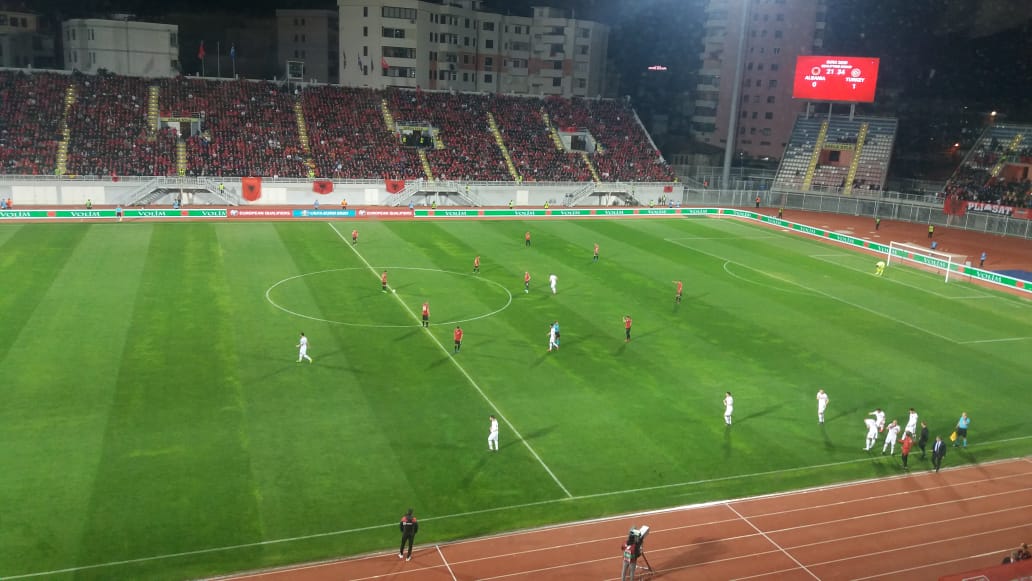 Shqipëri-Turqi/ Vjen edhe goli i dytë nga turqit, perlë e Çalhanollu gol 1