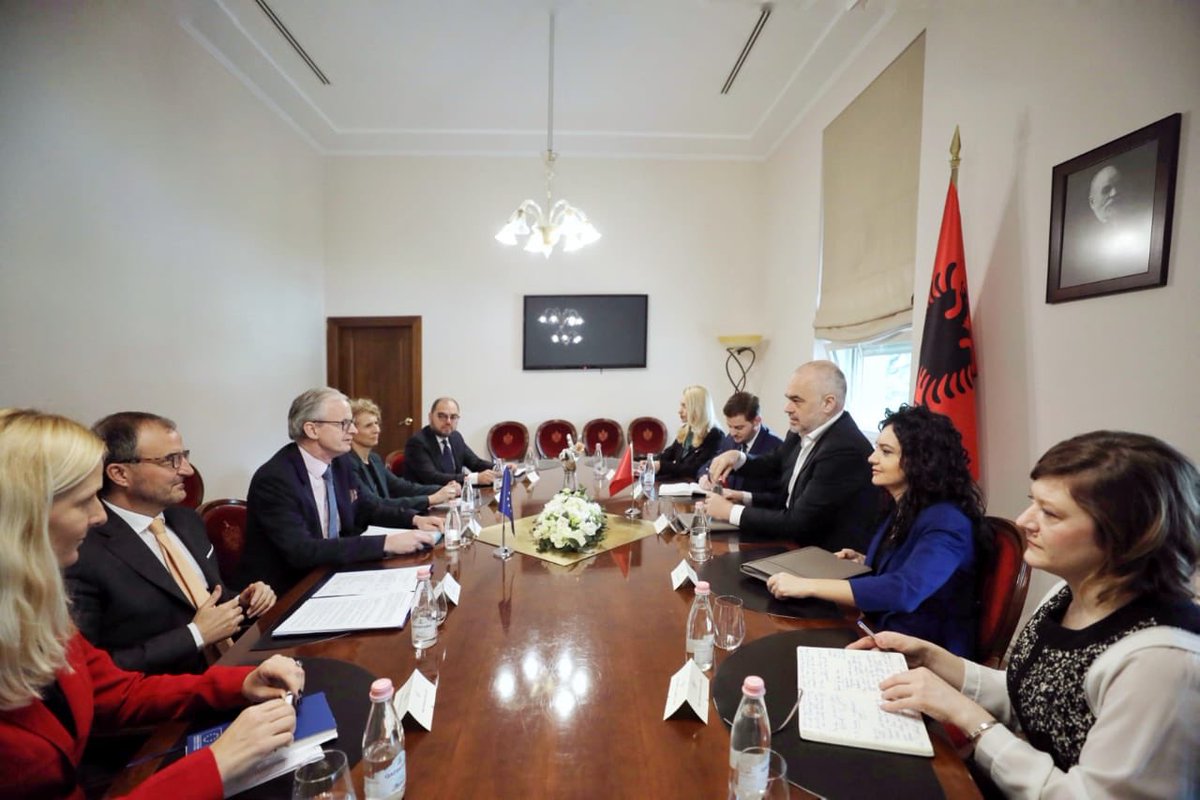 Danielsson: Shqipëria duhet të vazhdojë reformat për një paraqitje bindëse ne qershor 1 rama 2 1