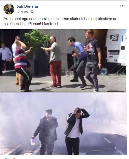 Qëlloi me bojë kryebashkiakun Veliaj, ish-kryeministri përgëzon të riun: Është studenti që… sulmohet veliaj