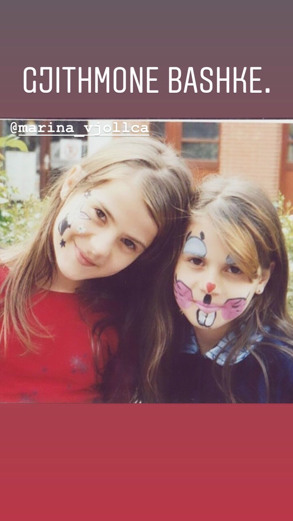 Se për motrat 1+1 bëjnë 1! Luana publikon foto me Marinën kur kanë qenë të vogla 5 1 22