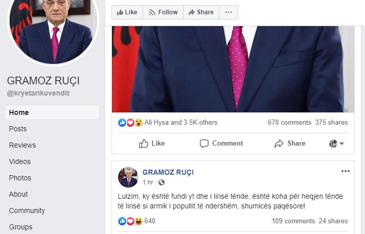 Kërcënim ndaj Bashës dhe protestuesve, nën hetim ‘Ruçi’ dhe ‘RENEA’ 1 Capturettt 1
