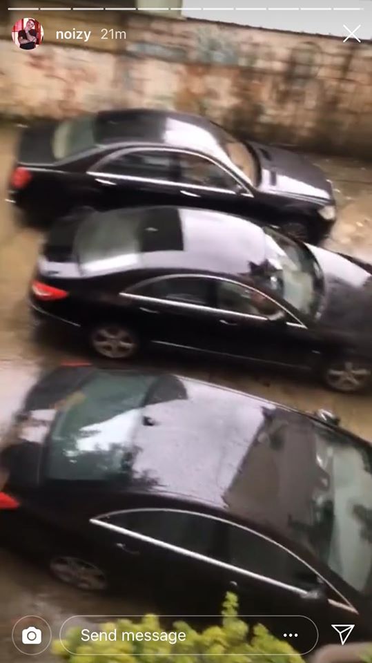 Foto/ Noizy zbulon pamjet e oborrit plot makina. Të gjitha të tijat janë?! 3 Noizy 4