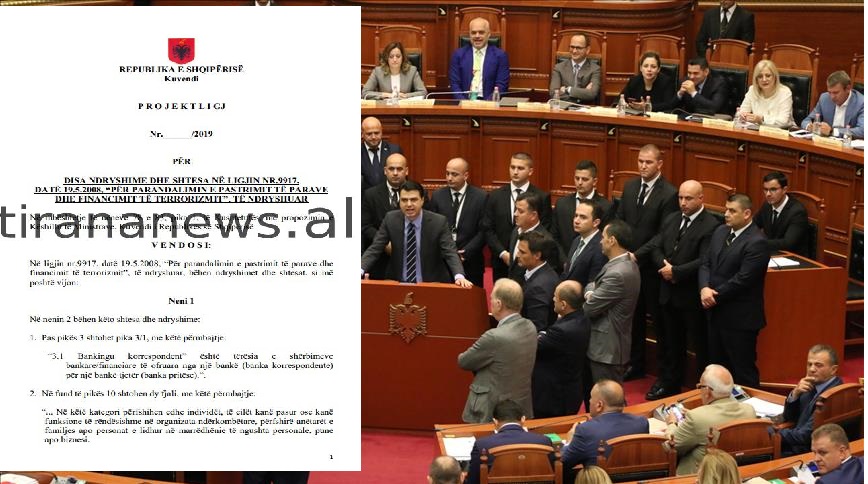 Ligji i ri në Kuvend / Pastrimi i parave, politikanët të vëzhguar deri 10 vjet pas detyrës kuvendi shqiptar