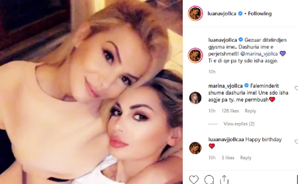 Se për motrat 1+1 bëjnë 1! Luana publikon foto me Marinën kur kanë qenë të vogla marina luana