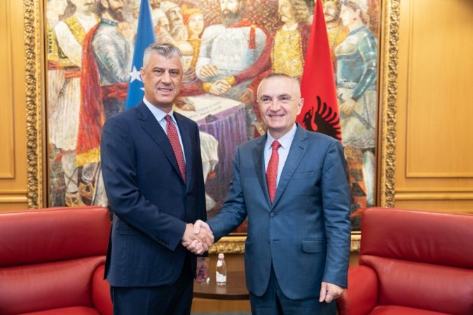 Presidenti Meta takohet me homologun Thaçi: Kosova e meriton liberalizimin e vizave meta thaci