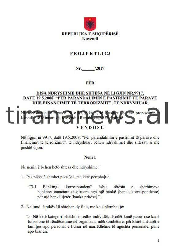 Ligji i ri në Kuvend / Pastrimi i parave, politikanët të vëzhguar deri 10 vjet pas detyrës 1 oki