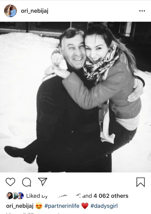 Publikoi foton, Ori Nebiaj na prezanton me mashkullin e jetës së saj 1 ori1