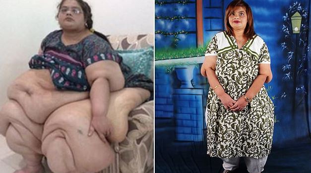 Humbi 210 kg, shihni si duket sot kjo zonjë 1 pesha