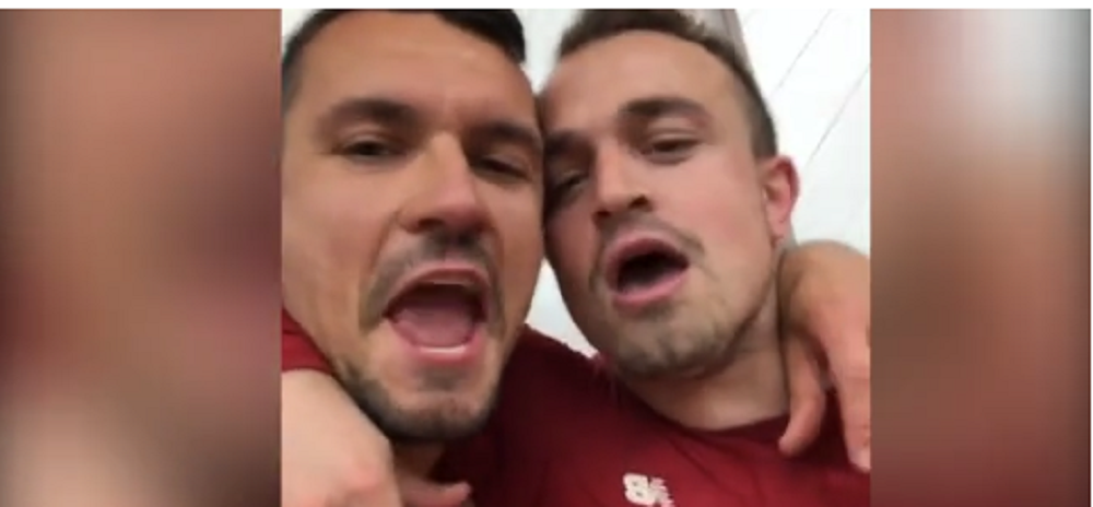 Provokojnë mediat serbe: Shaqiri dhe Lovren kanë festuar duke sharë para kamerës (VIDEO)