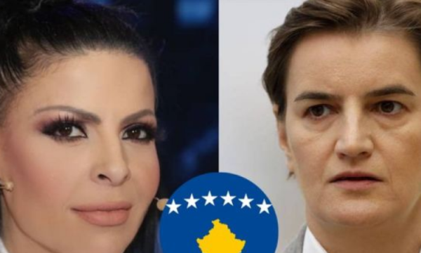 “Vijnë nga mali”, Aurela Gaçe ia tregon vendin kryeministres serbe! Aurela Gace