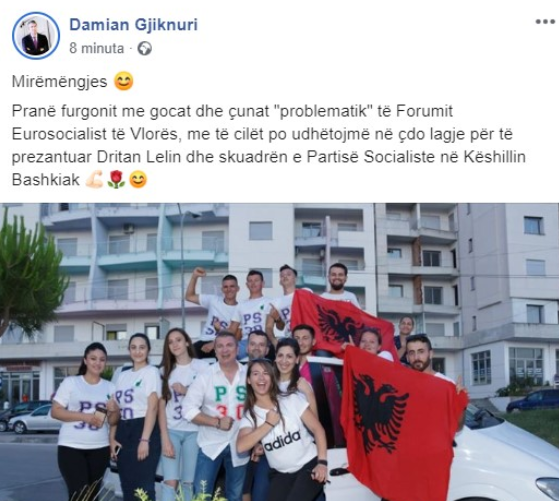 U përfshi në përgjimet e BILD, Damian Gjiknuri publikon foton me çunat ''problematikë'' 1 DAMIAN GJIKNURI 111