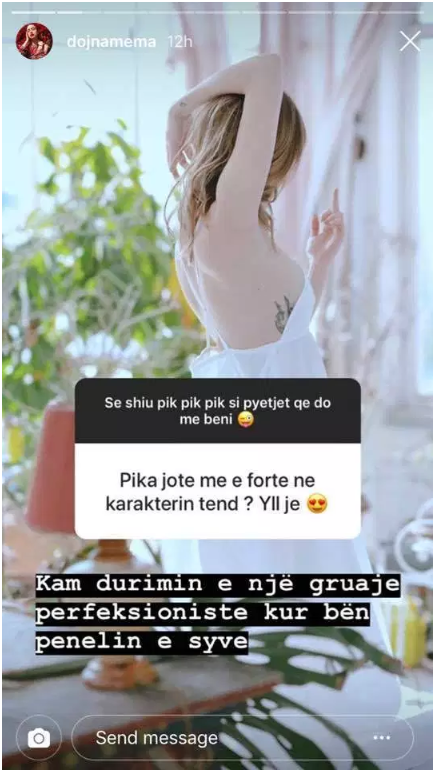 Dojna Mema ka një pikë të fortë të karakterit që do të habiteni kur ta mësoni 1 Dojna Mema 1
