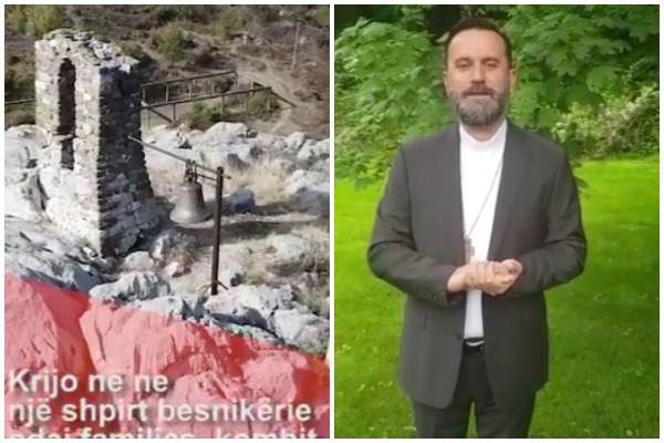 VIDEO/ “O Hyj, bijtë e tu nuk merren vesh me njëri-tjetrin. Rrezikojmë të përçahemi e të përgjakemi”, Dom Gjergj Meta lutet për zgjidhjen e krizës politike Dom Gjergj Meta
