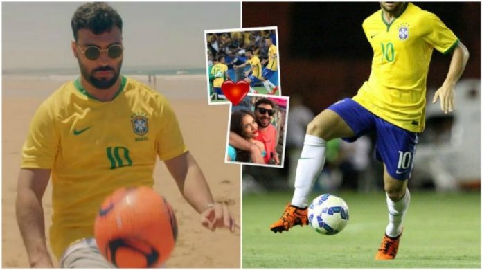VIDEO/ Futbollisti i Brazilit ‘çmendet’ pas këngës ‘Rio’ të Ledrit, shihni çfarë ka bërë Felipe Anderson
