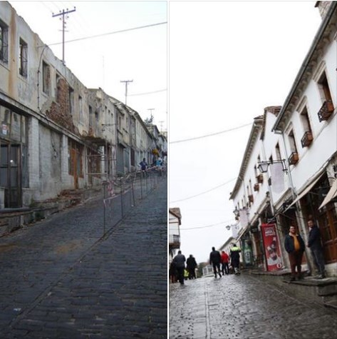 Rama publikon dy foto të Gjirokastrës: Krahasimi mes nesh dhe atyre që duan të na kthejnë prapa 1 gjirokaster