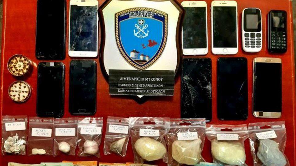 Shkatërrohet banda e drogës që furnizonin baret në Mykonos, mes të arrestuarve edhe shqiptar shqiptarë greqi droga