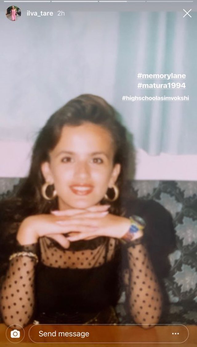 Brune e me flokë të gjata, Ilva Tare maturante vështirë të njihet 1 ilva tare mature