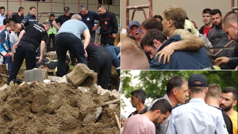 Dy vëllezërit shqiptar vdesin pasi i zuri dheu poshtë maqedoni varrim