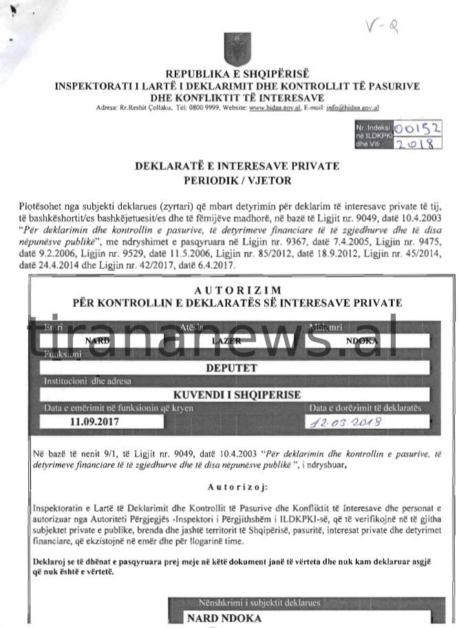 Zbulohet pasuria/ Djemtë e Nard Ndokës falimentojnë në biznes, punojnë në Maltë si kamarier 1 ndoka pasuria 1 1