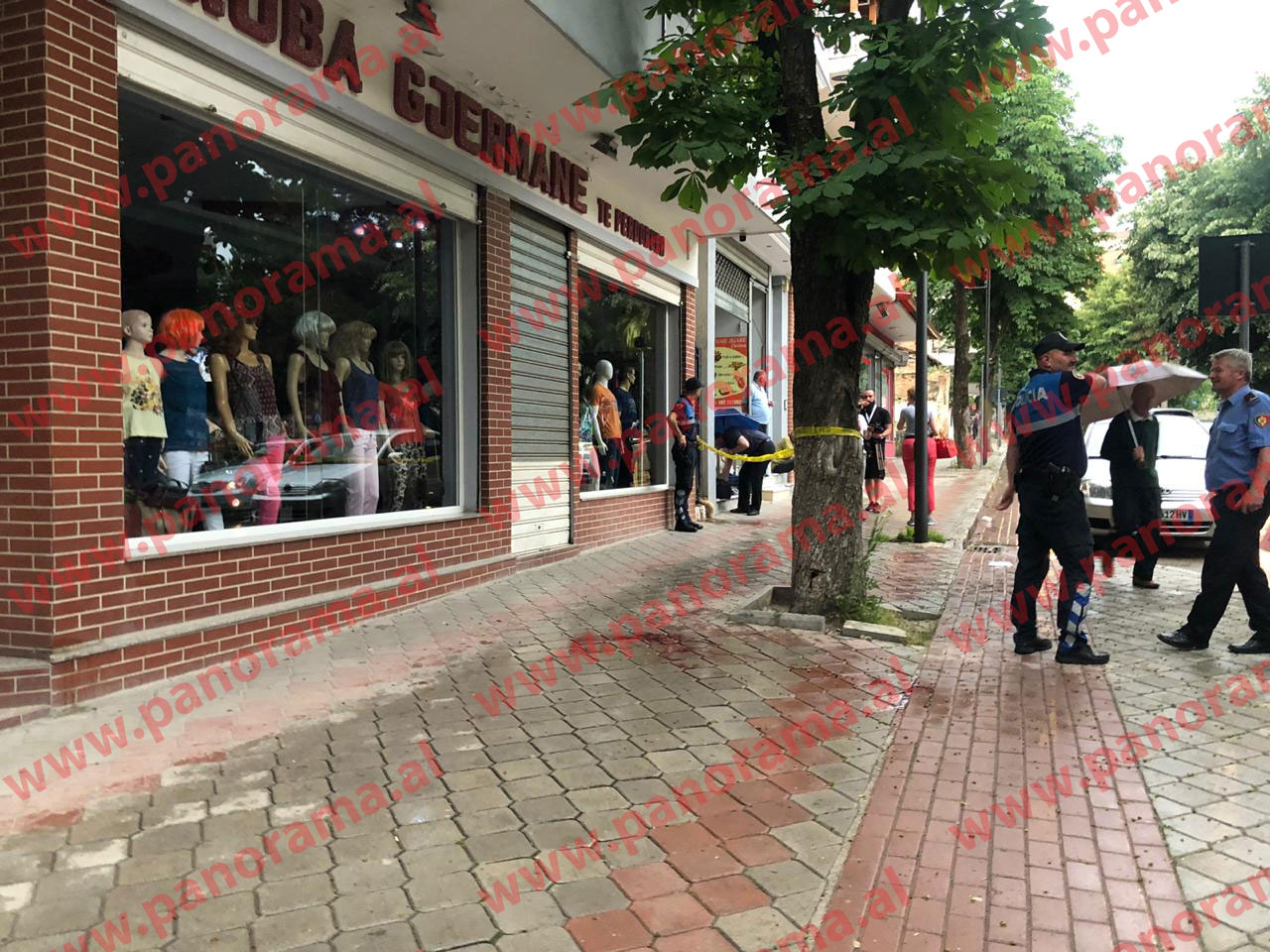 Sherr në mes të qytetit, plagoset një person. Policia në vendngjarje plagosje ne korce