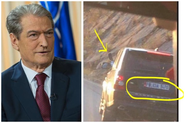 Polici nxjerr këmbën nga dritarja makinës, Berisha publikon foton: Kjo është fytyra e “narkopolicisë” Berisha polici
