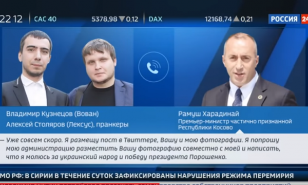 Del biseda mes Haradinajt dhe komikëve rusë: Do njohim Kosovën Haradinaj Biseda A1