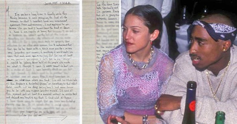 Del në ankand letra e Tupac për Madonnën, shifra marramendëse Tupac