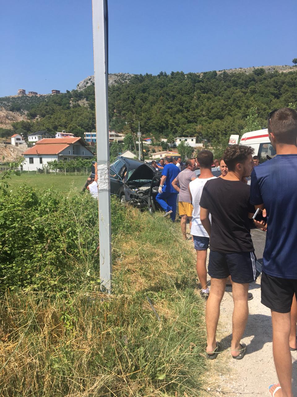 Aksident i rëndë në Lezhë, 4 të plagosur aksidenti lezhe2