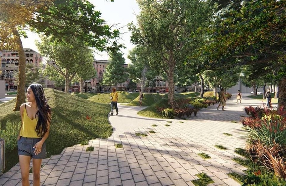 Zbulohet projekti i Parkut Rinia/ Veliaj: Nisim një transformim unik, hapësira shtesë për fëmijët dhe gjyshërit parku rinia bashkia tirane veliaj 1