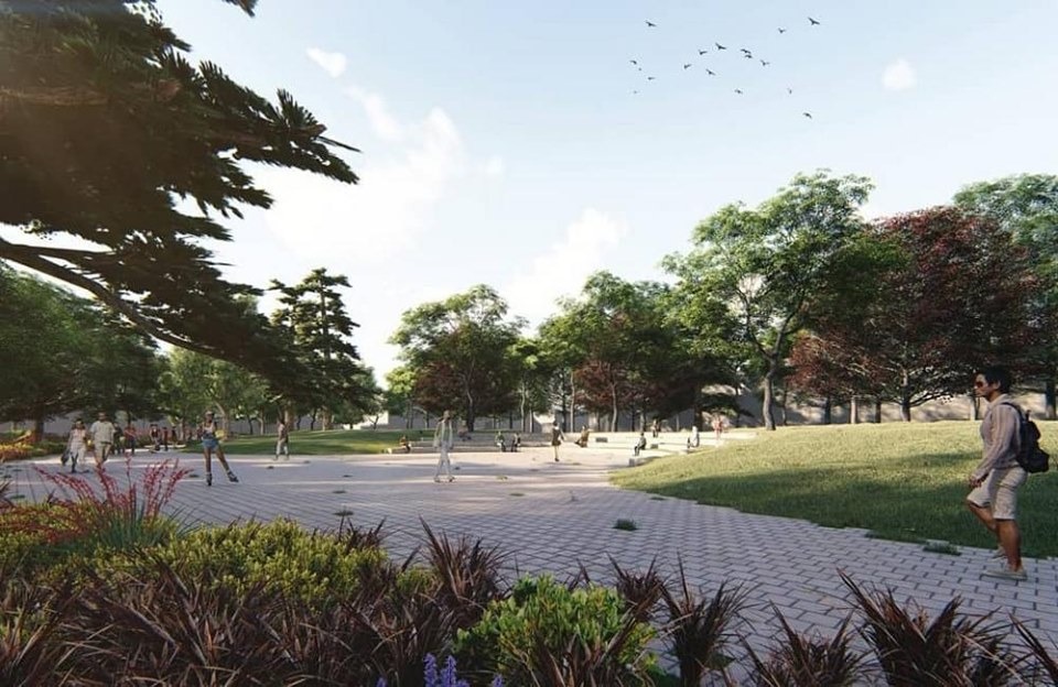 Zbulohet projekti i Parkut Rinia/ Veliaj: Nisim një transformim unik, hapësira shtesë për fëmijët dhe gjyshërit 4 parku rinia bashkia tirane veliaj 4