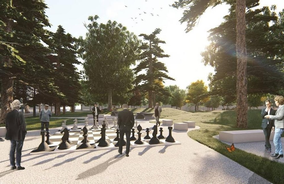 Zbulohet projekti i Parkut Rinia/ Veliaj: Nisim një transformim unik, hapësira shtesë për fëmijët dhe gjyshërit 6 parku rinia bashkia tirane veliaj 6