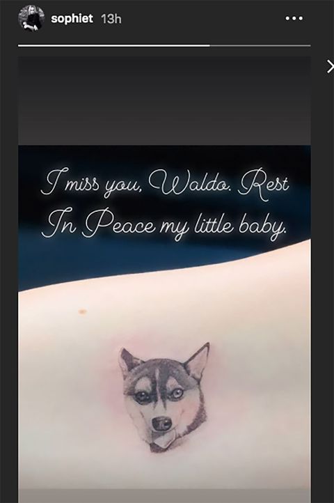 sophie turner dog tattoo 1564484945