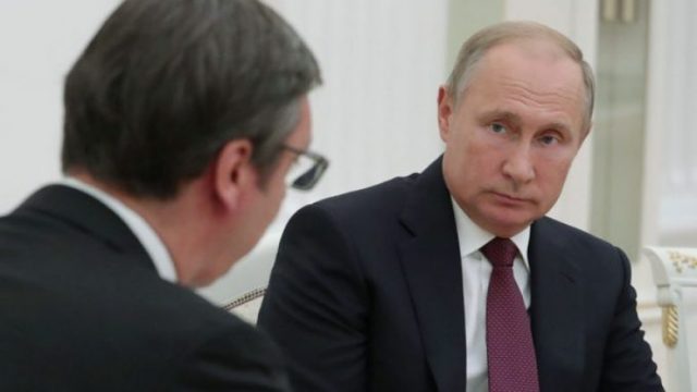 Mediat serbe: Ambasadori rus i dorëzon nesër Vuçiçit mesazhin urgjent të Putinit për Kosovën vucic putin