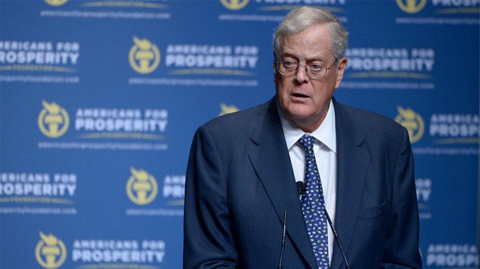 Vdes miliarderi amerikan David Koch David Koch