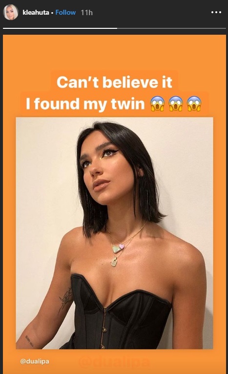 Klea Huta gjen sozinë, nuk do e besoni kush është 1 Klea Huta dhe Dua Lipa 1
