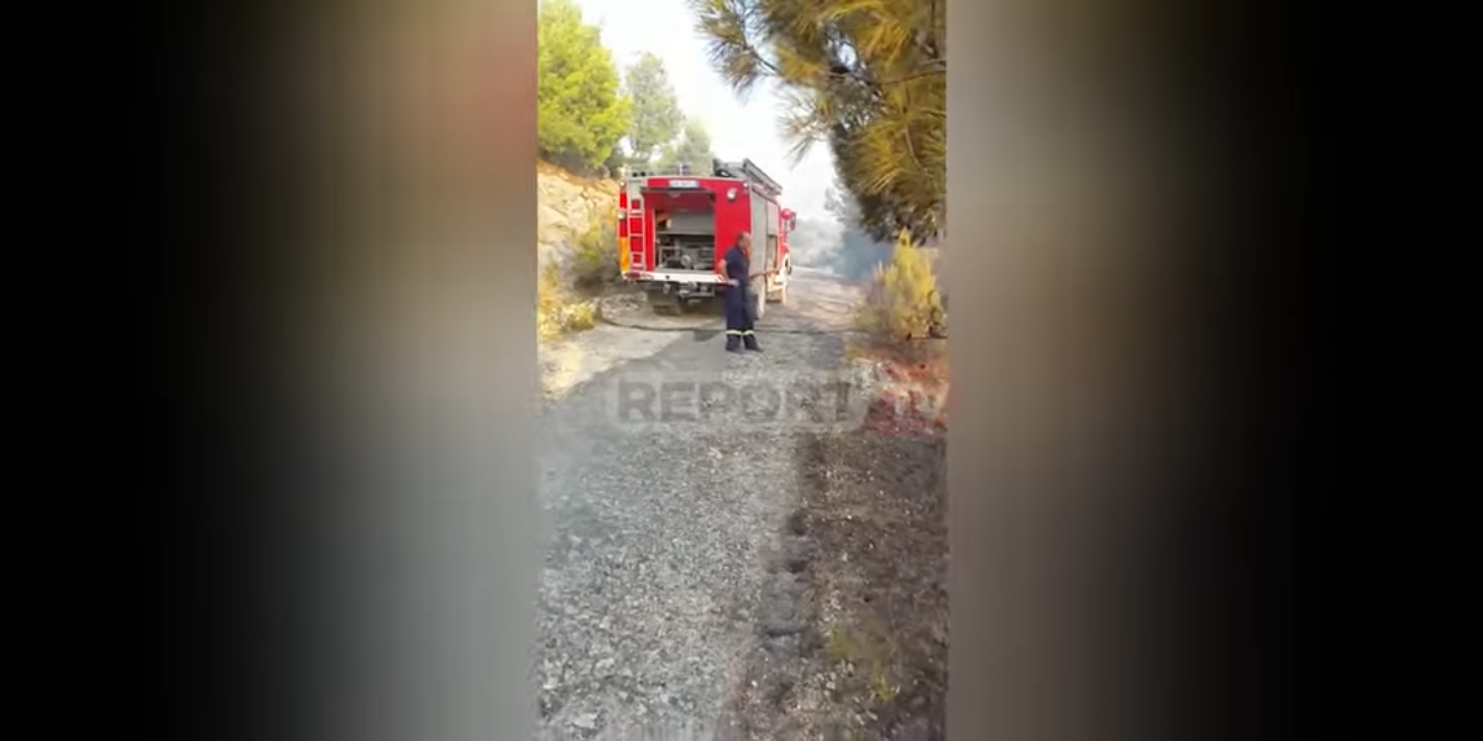 Flakët përfshijnë sërish pyjet e Krujës, dyshohen të qëllimshme 1 Screenshot 20190826 164743