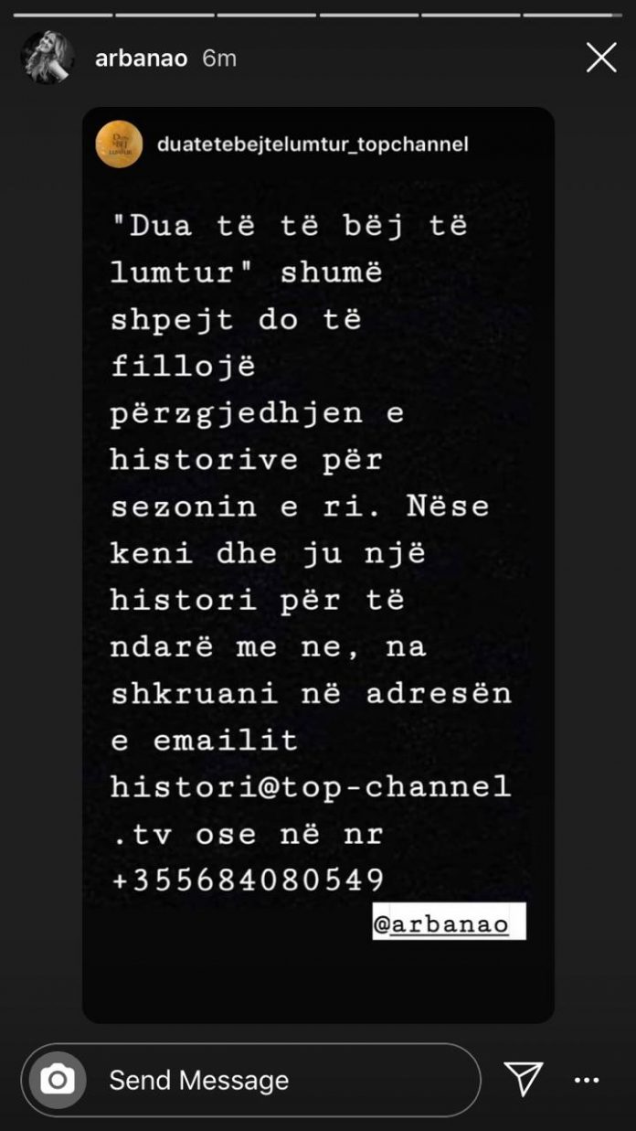Pas sherrit me Blushin në Top Channel, Arbana Osmani tregon ku do ta shohim sezonin e ri 1 arbana osmani