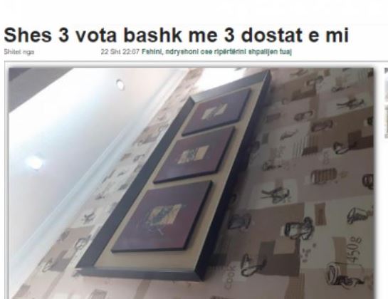 Zbulohet skandali/ Qytetarët e nxjerrin votën në shitje online: 5 vota sa 100 euro 1 1231